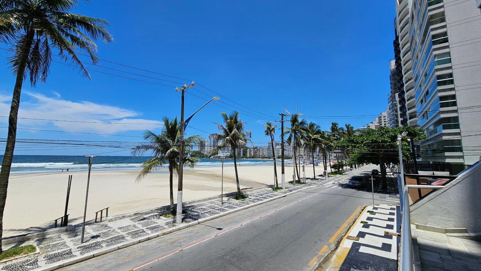 Ap Frente Ao Mar - Praia Das Asturias Guarujá Exterior photo