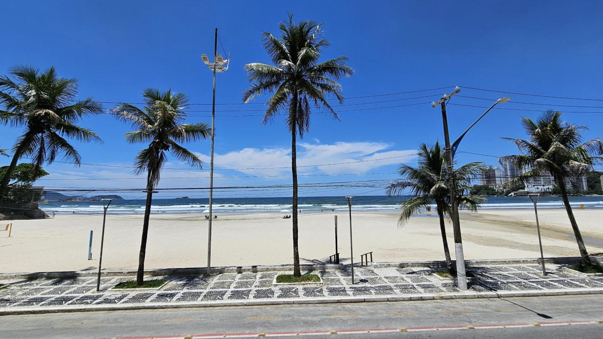 Ap Frente Ao Mar - Praia Das Asturias Guarujá Exterior photo